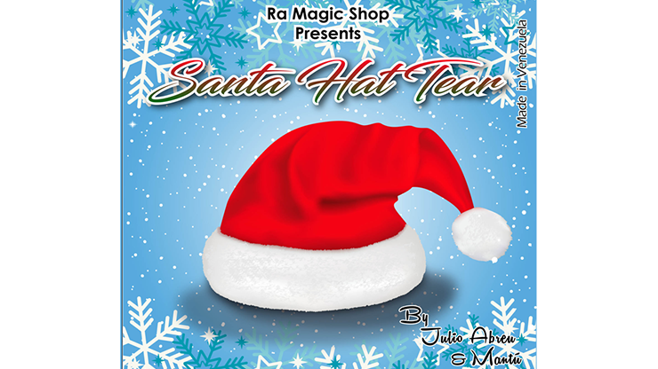 santa hat tear